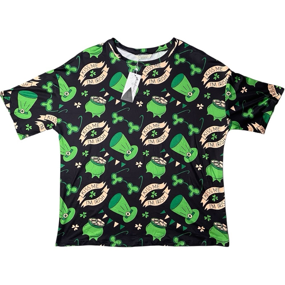 Aceshion St. Patrick's Day Graphic Shirt